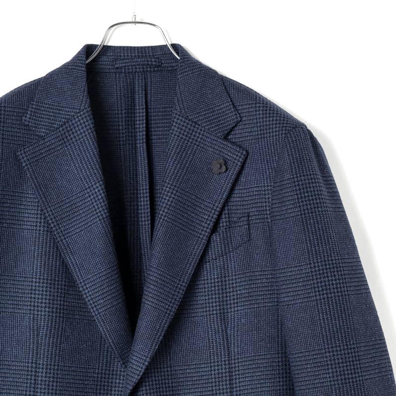 LARDINI / ラルディーニウールシルクサマーツイードグレン LARDINI / ラルディーニウールシルクサマーツイードグレン