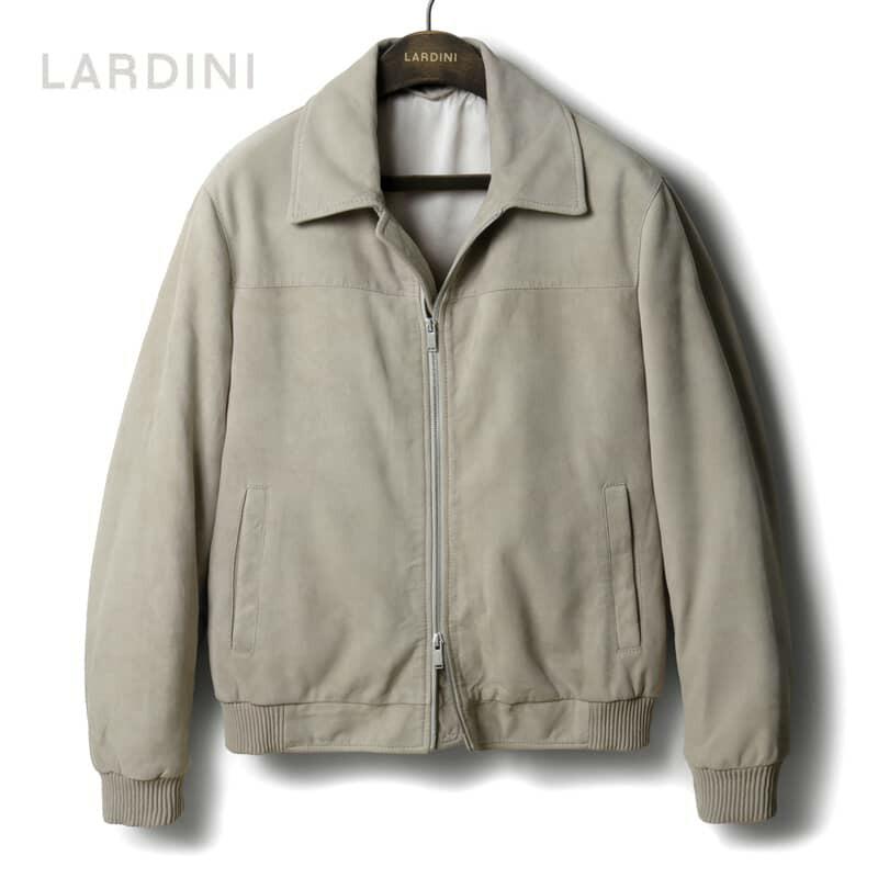Finamore LARDINI / ラルディーニ スエードレザー中綿入りボンバー 