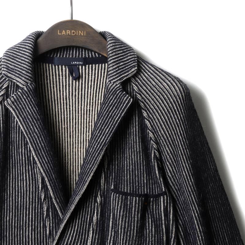 LARDINI（ラルディーニ） ベビーアルパカナイロンリブ編みベルト付き 