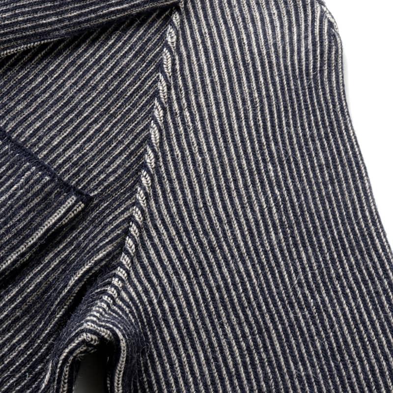 LARDINI（ラルディーニ） ベビーアルパカナイロンリブ編みベルト付き 