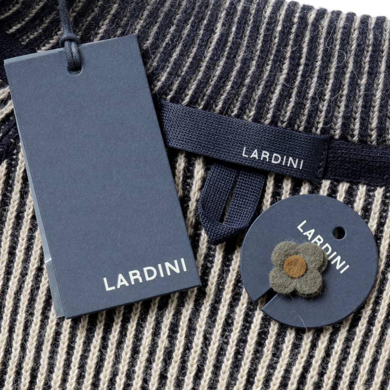 LARDINI（ラルディーニ） ベビーアルパカナイロンリブ編みベルト付き 
