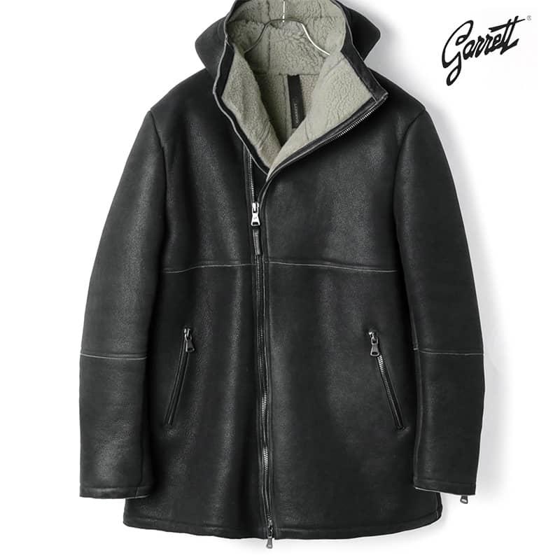 garrett レザーダウンコート レディース サイズ44 - www.lojaspopbag 