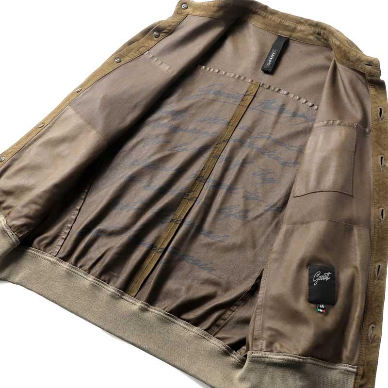 GARRETT（ギャレット） スエードレザーブルゾン(1714 CAMOSCIO REVERSE
