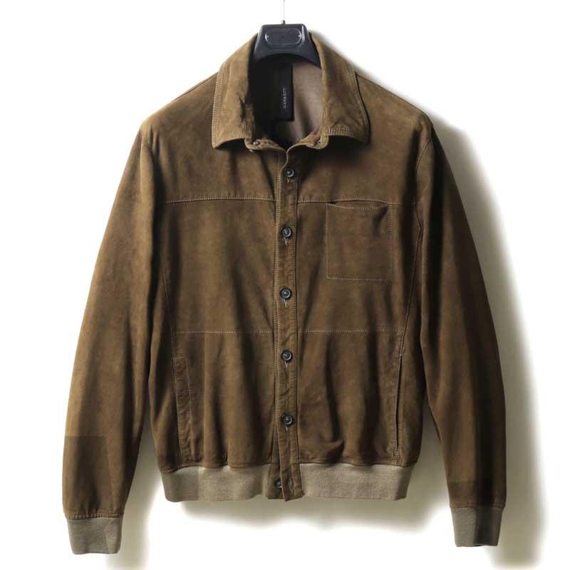 GARRETT（ギャレット） スエードレザーブルゾン(1763 CAMOSCIO