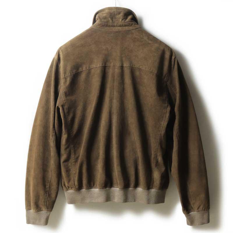GARRETT / ギャレット スエードレザーブルゾン(1763 CAMOSCIO) （ヴィンテージブラウン）の画像