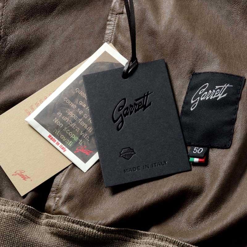 GARRETT / ギャレット スエードレザーブルゾン(1763 CAMOSCIO) （ヴィンテージブラウン）の画像