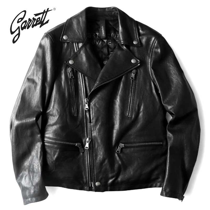 レザージャケット　GARRETT ギャレット　ライダース 楽天市場】GARRETT / ギャレット｜ベジタブルタンニンラムレザー
