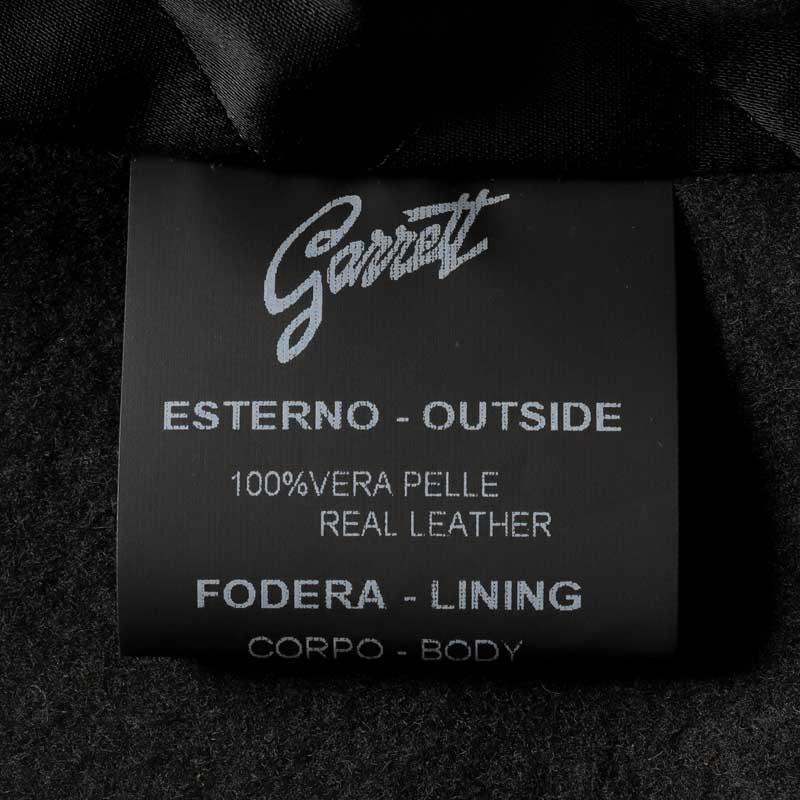 GARRETT / ギャレット 中綿入りバッファローレザージップジャケット(1746/BUFALO) （ダークブラウン）の画像