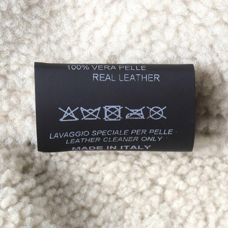 GARRETT / ギャレット メリノムートンレザーフーデッドジャケット(1621/C/MONTONE MERINO) （ブラウン）の画像