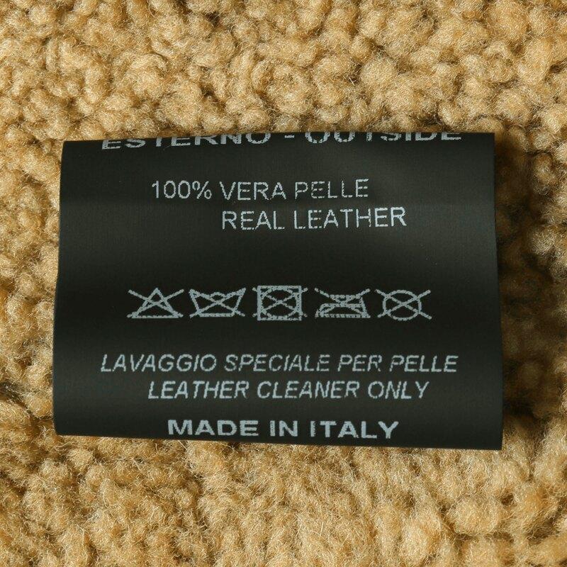 GARRETT / ギャレット シアリングメリノムートンレザーフーデッドブルゾン(1753/SHEARLING MERINO) （ウォッシュドブラックオリーブ）の画像