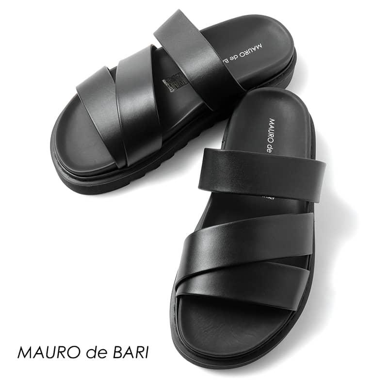 MAURO de BARI / マウロデバーリナッパレザートリプルストラップ 
