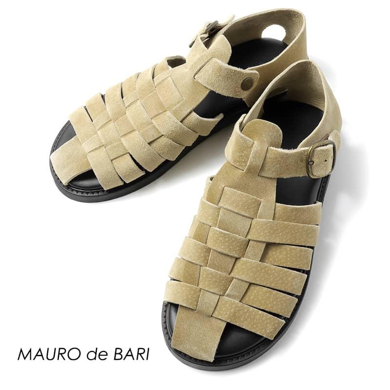 MAURO de BARI / マウロデバーリスエードレザーグルカサンダル(1902 