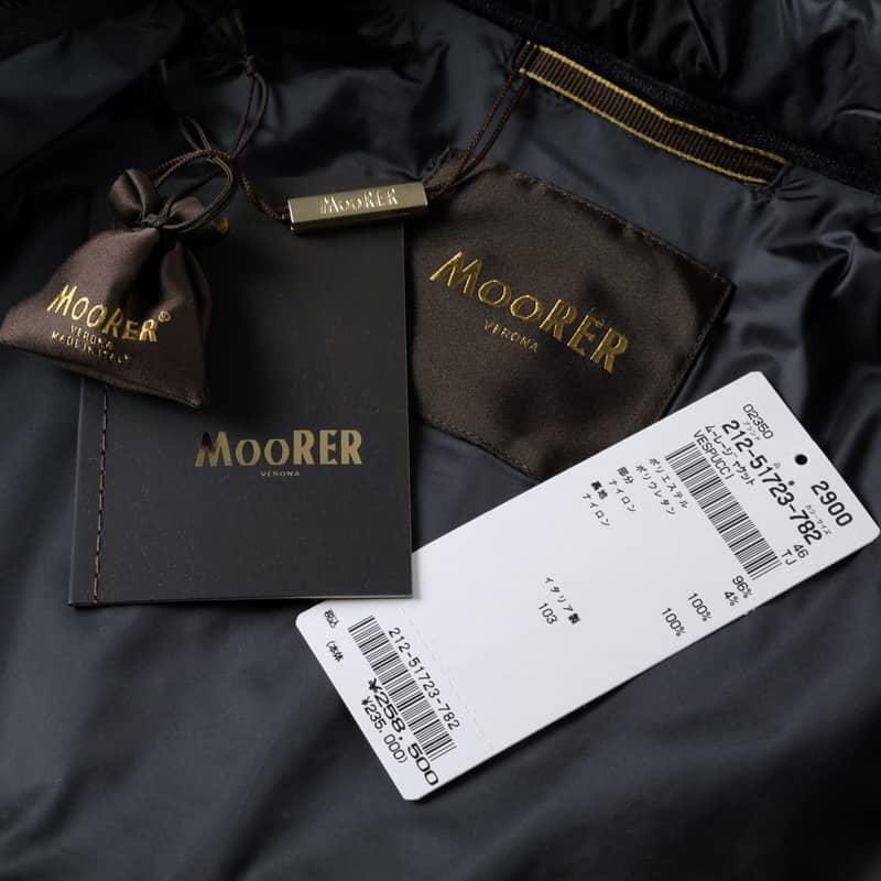 MOORER / ムーレー撥水ポリエステルストレッチデタッチャブルフーデッド3Bジャケット(VESPUCCI-TJ)（DARK BLU）｜lunedomenica｜08