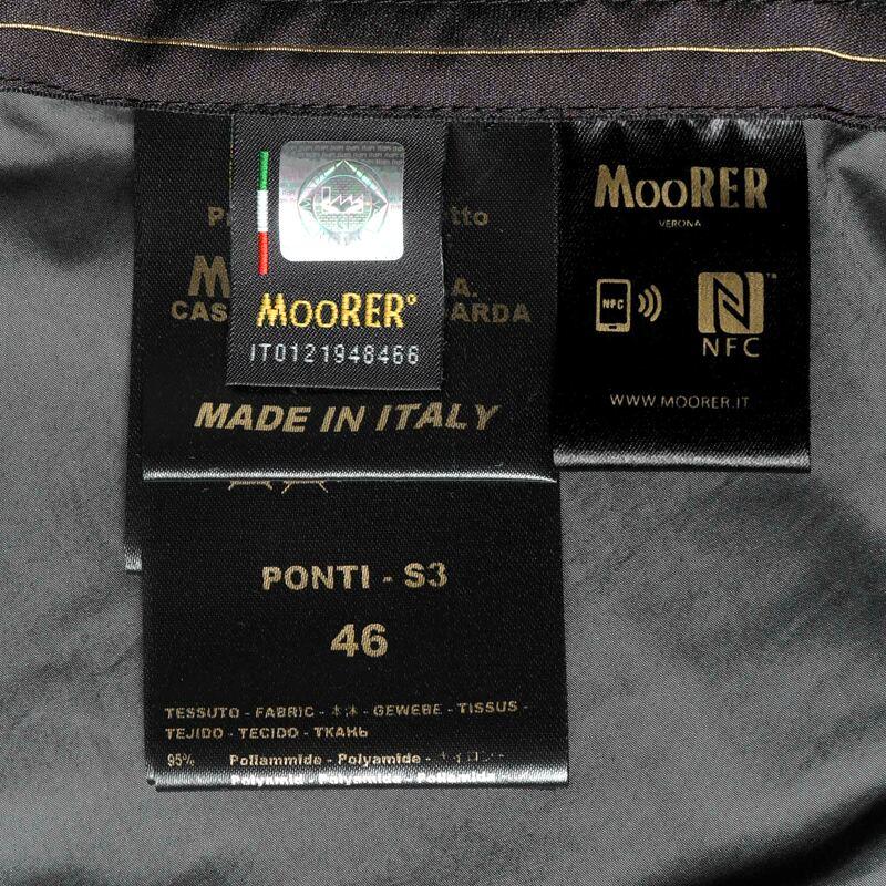 MOORER（ムーレー） 撥水軽量ストレッチマットナイロンデタッチャブル