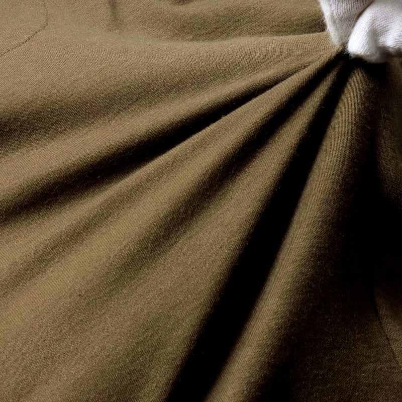 MOORER / ムーレー コットンカシミヤジャージーセミワイドカラーシャツ(MONTALCINO-GCW) （ダークブラウン）の画像