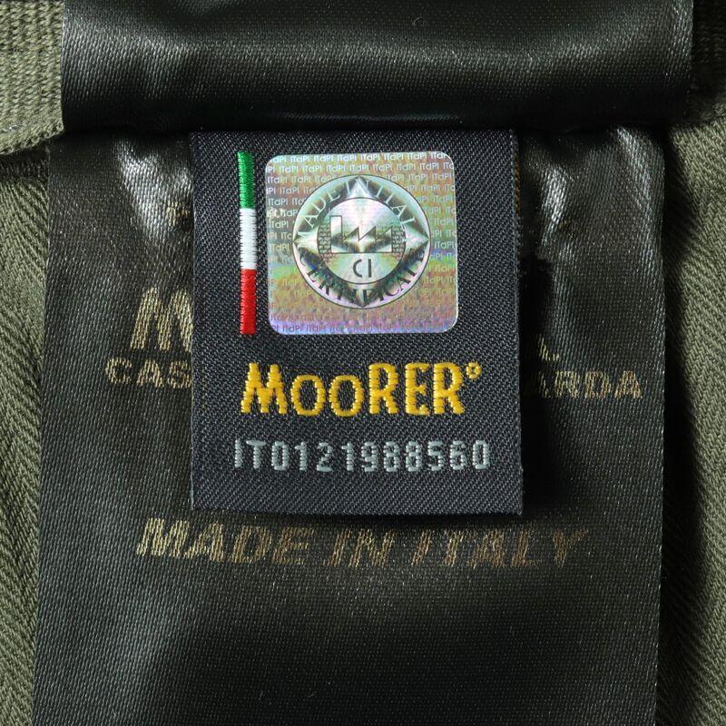 MOORER / ムーレー コットンカシミヤストレッチコーデュロイスリムテーパードカーゴパンツ(BRODY-VLL) （MILITARE）の画像