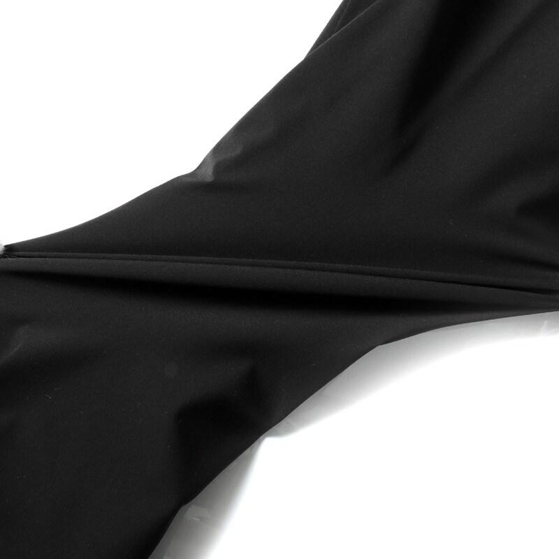 MOORER / ムーレー 撥水軽量ストレッチマットナイロン3Bジャケット(TEBALDO-KN) （NERO）の画像