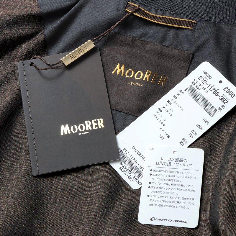 MOORER / ムーレー ウォッシュドリネンシャンブレーボンバージャケット(SORANO-SA) （MORO）の画像