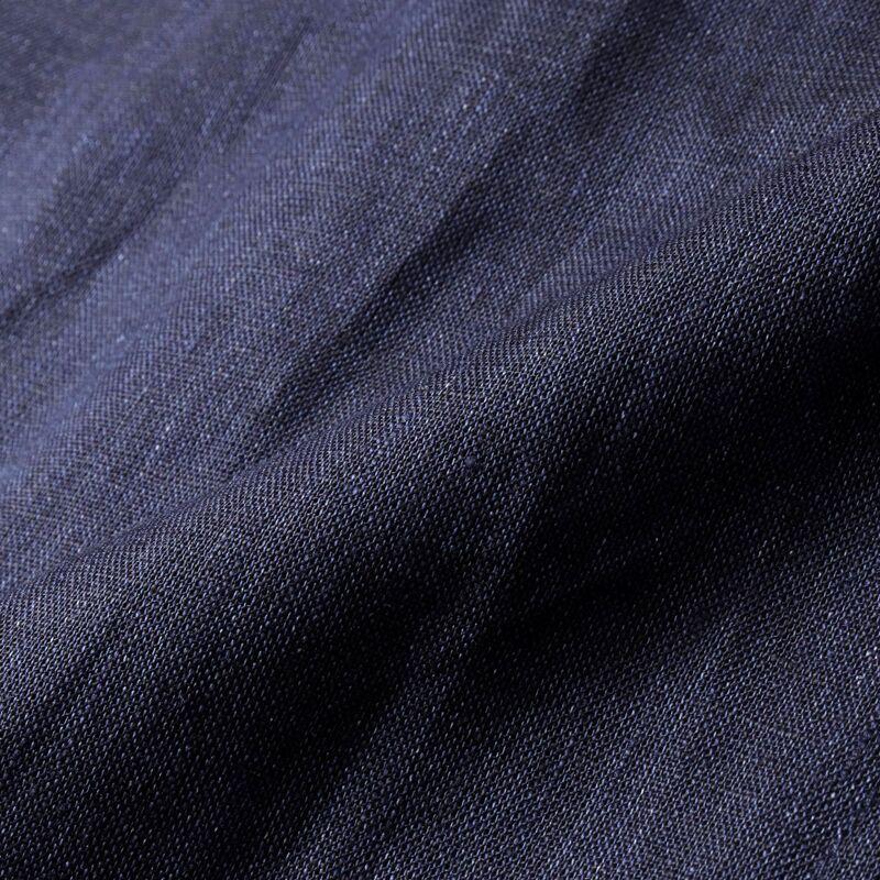 MOORER / ムーレー ウォッシュドリネンシャンブレーボンバージャケット(SORANO-SA) （DARK BLU）の画像