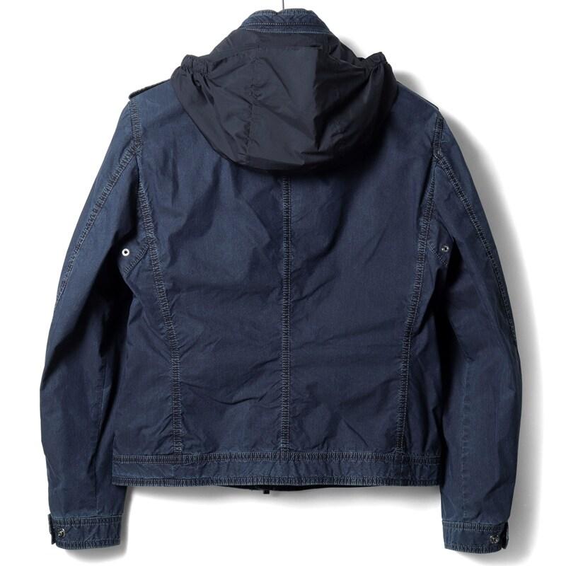 MOORER（ムーレー） 高密度コットンナイロンインディゴ染め