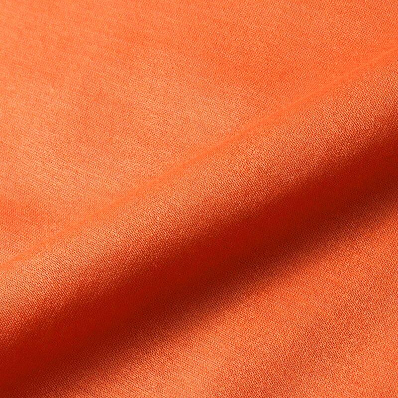 MOORER / ムーレー シルケットコットンジャージー半袖ポロシャツ(PACHINO-JCL) （ARANCIO）の画像