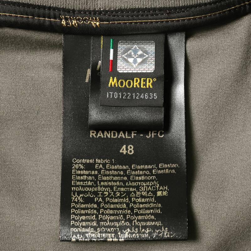 MOORER / ムーレー レーヨンナイロンスムースジャージー×ナイロンストレッチ切替しイージーカーゴショーツ(RANDALF-JFC) （TAUPE）の画像
