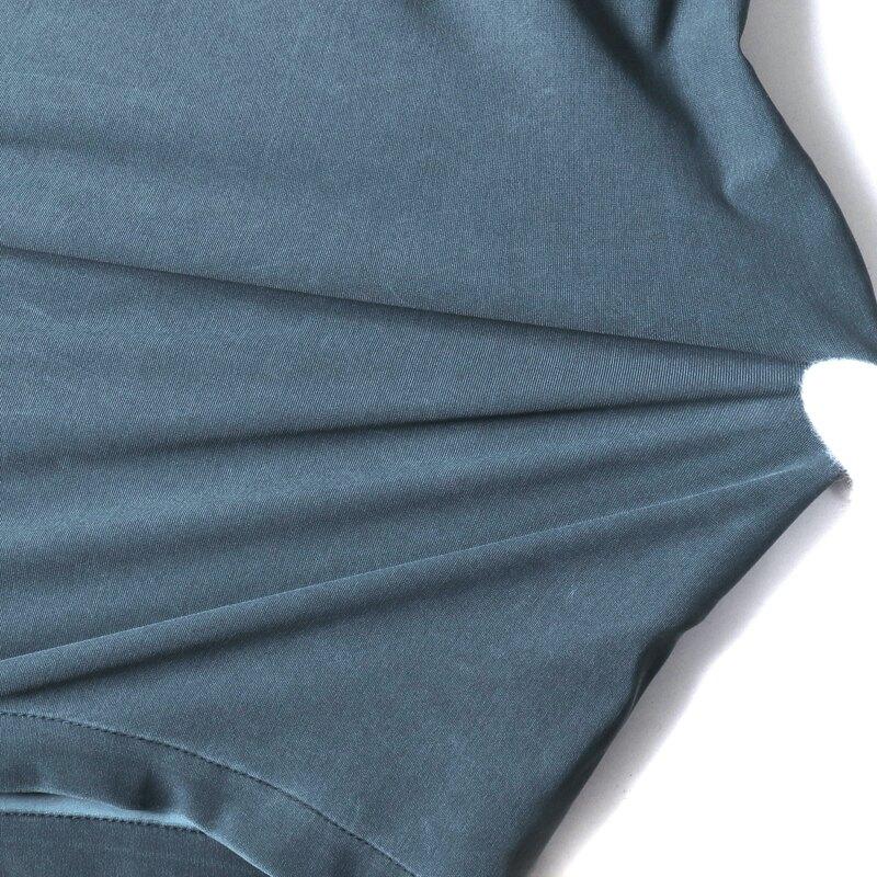 MOORER / ムーレー テクノナイロンストレッチ短丈ショーツ(PORTOFINO-PV) （BLU DENIM）の画像