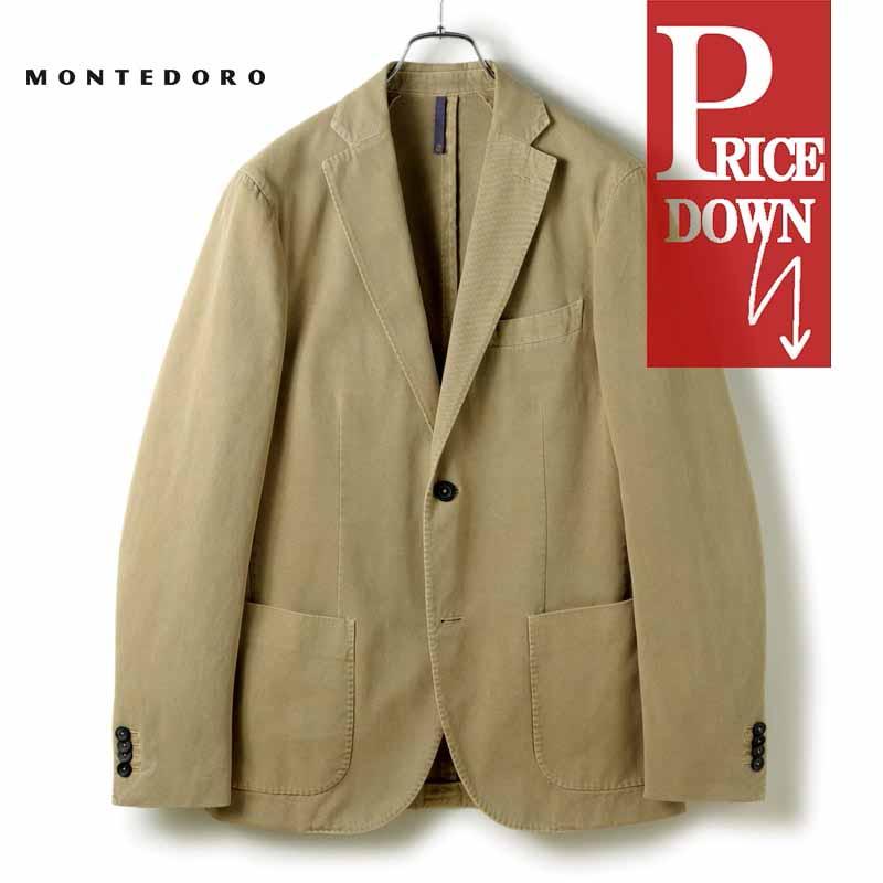MONTEDORO MONTEDORO / モンテドーロ ガーメントダイコットンカシミヤ