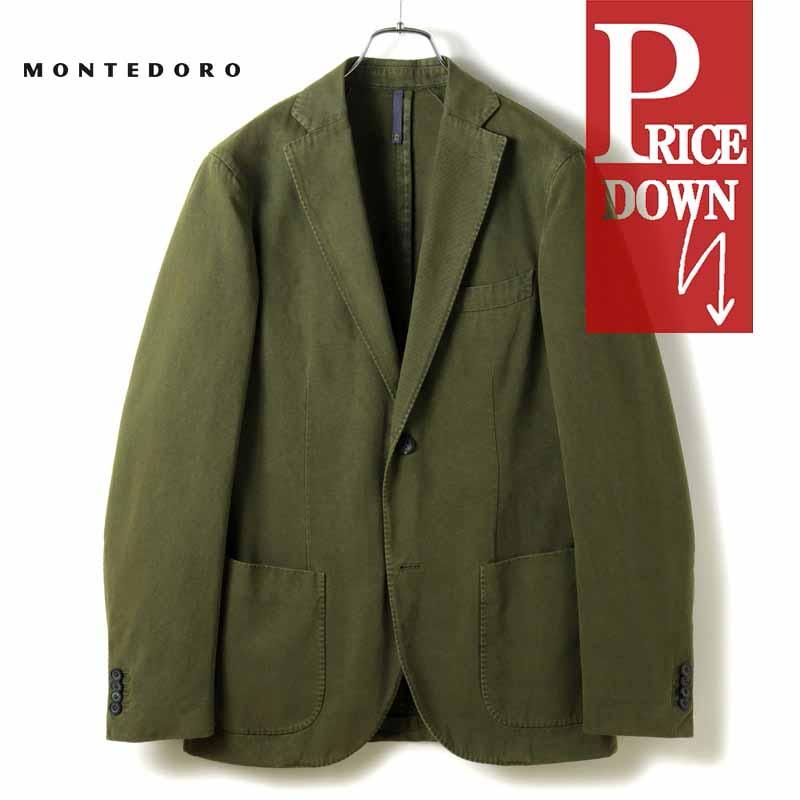 MONTEDORO MONTEDORO / モンテドーロ ガーメントダイコットンカシミヤ