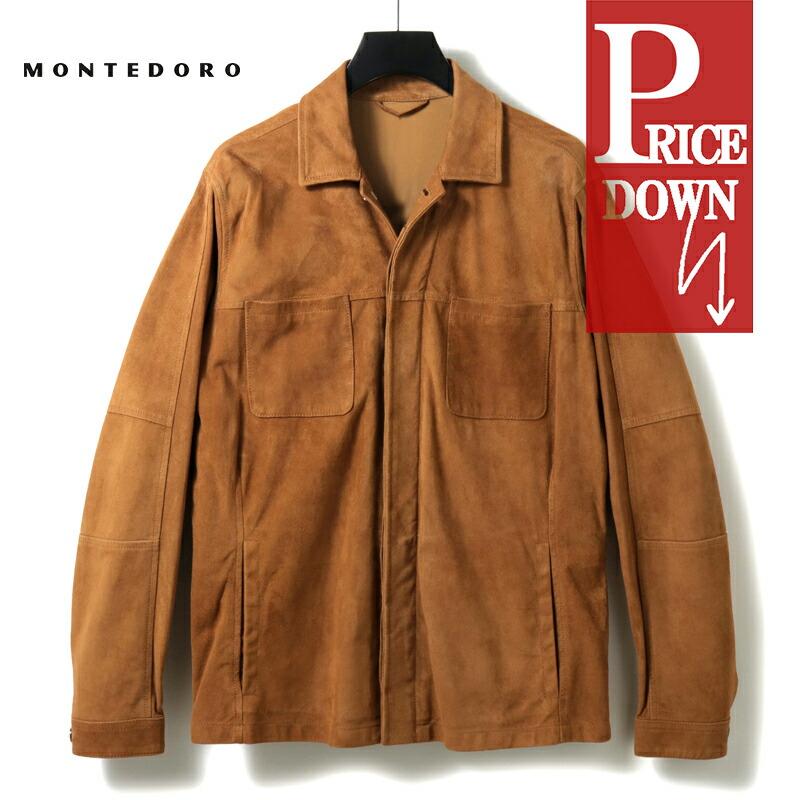 MONTEDORO MONTEDORO / モンテドーロ ラムスエードレザーオーバー