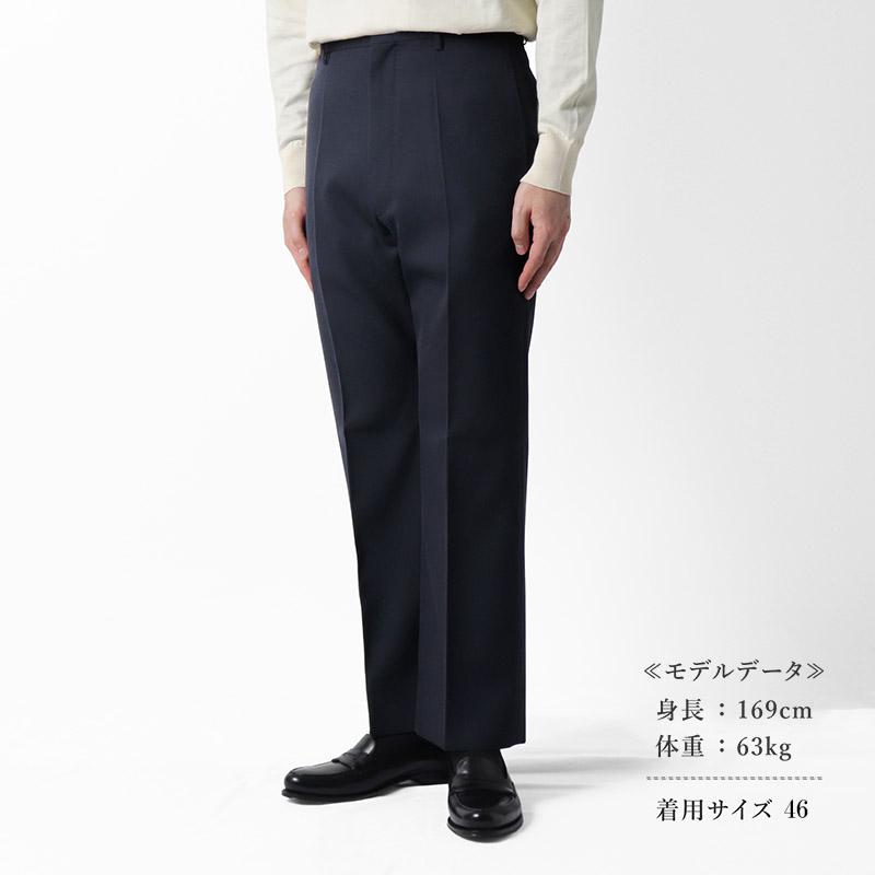 OLD ENGLAND（オールドイングランド） ウールギャバジンノープリーツ