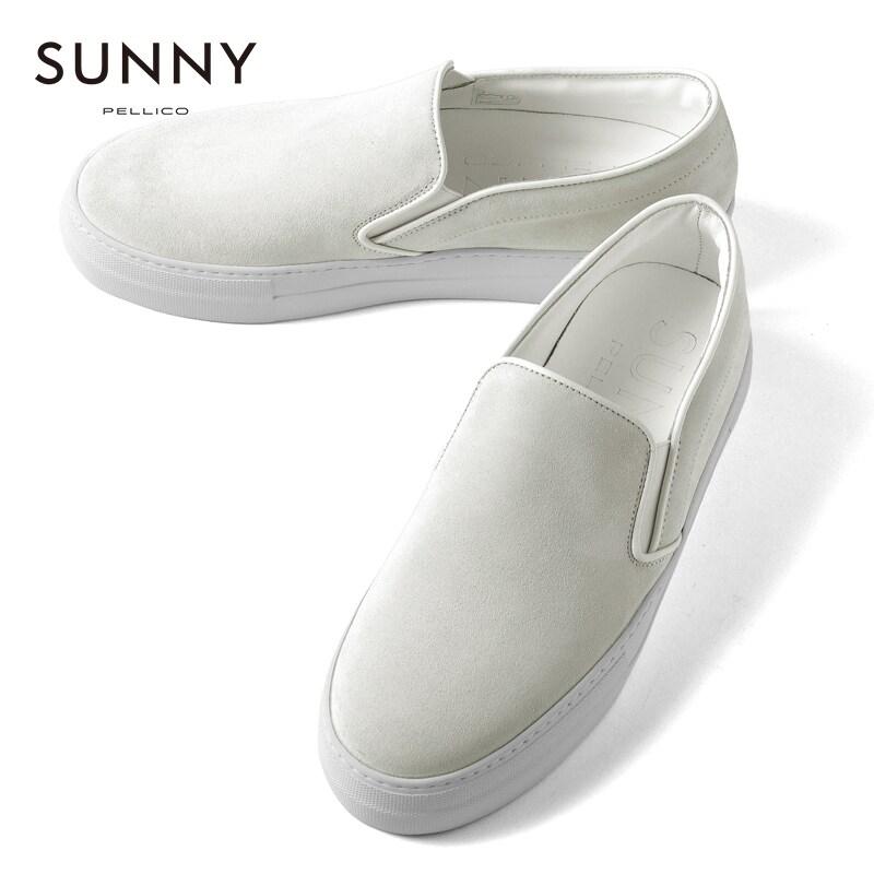 PELLICO SUNNY（ペリーコサニー） スエードレザースリッポンスニーカー 