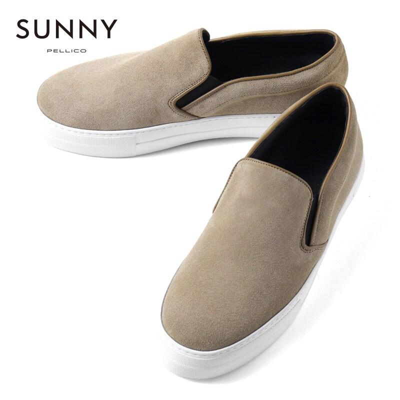 PELLICO SUNNY（ペリーコサニー） スエードレザースリッポンスニーカー