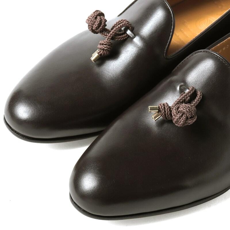 POLPETTA（ポルペッタ） スムースレザーロープタッセルローファー
