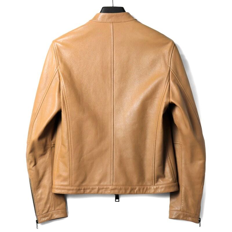 RUFFO（ルッフォ） ラムナッパレザーシングルライダースジャケット