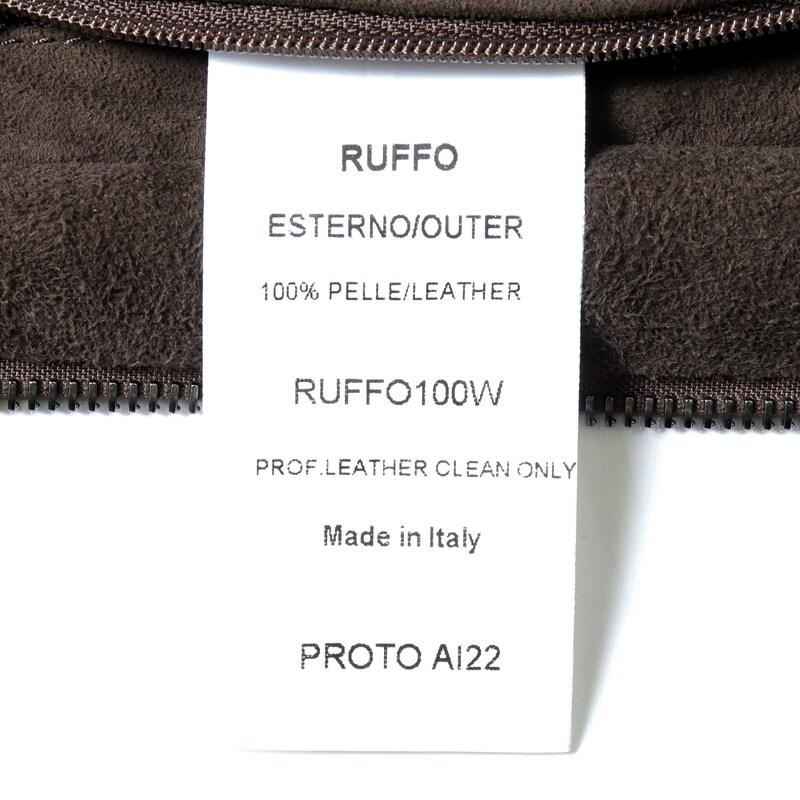 RUFFO（ルッフォ） ラムスエードリブスタンドカラージャケット