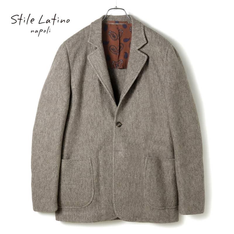 Stile Latino（スティレラティーノ） ウールポリアミドビスコース縮絨