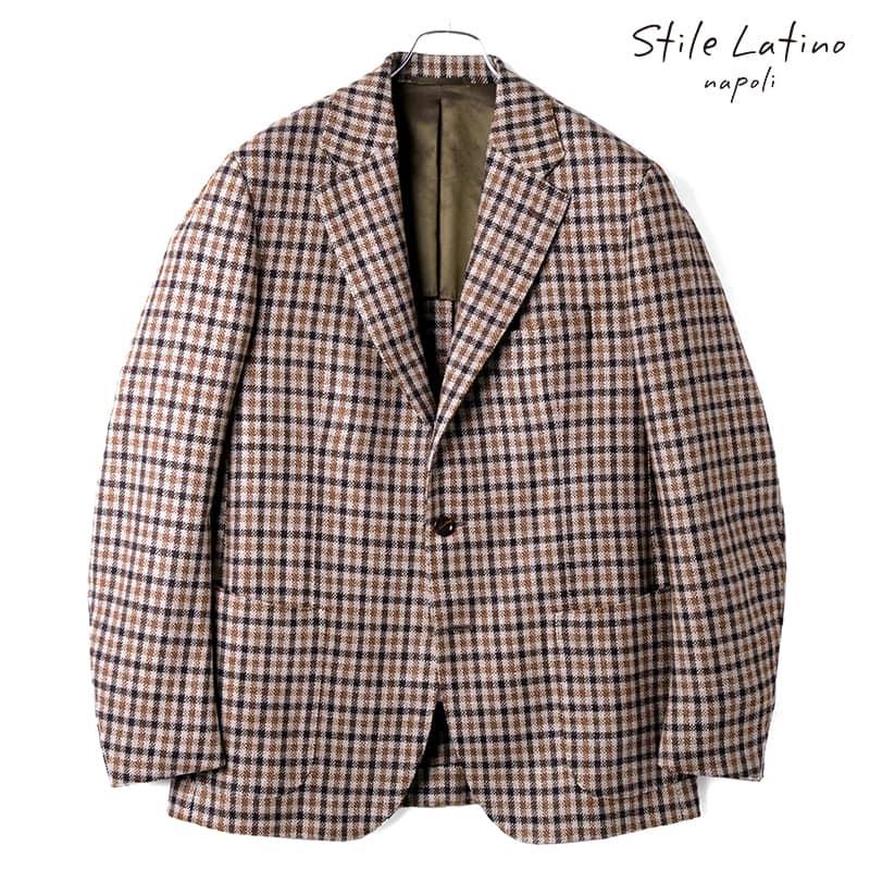 Stile Latino / スティレラティーノ ウールシルクソフトツイード
