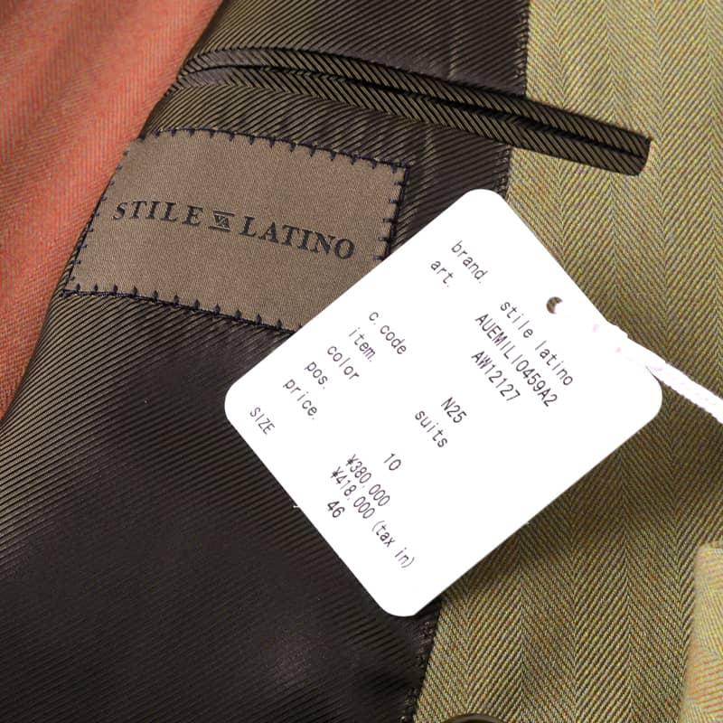 Stile Latino / スティレラティーノウールヘリンボーンソラーロ