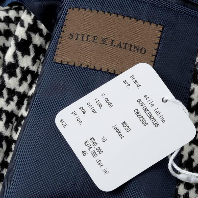 Stile Latino / スティレラティーノ ウールソフトツイードグレン 