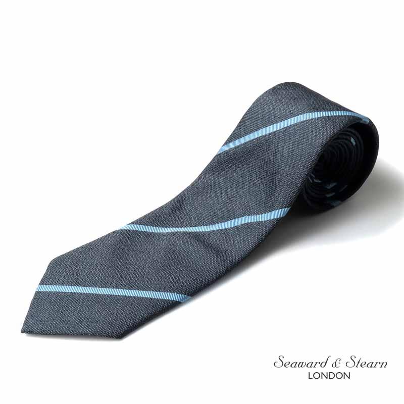 Seaward & Stearn ストライプ ネクタイ Seaward＆stearn ネクタイ Seaward ＆ Stearn / シルク