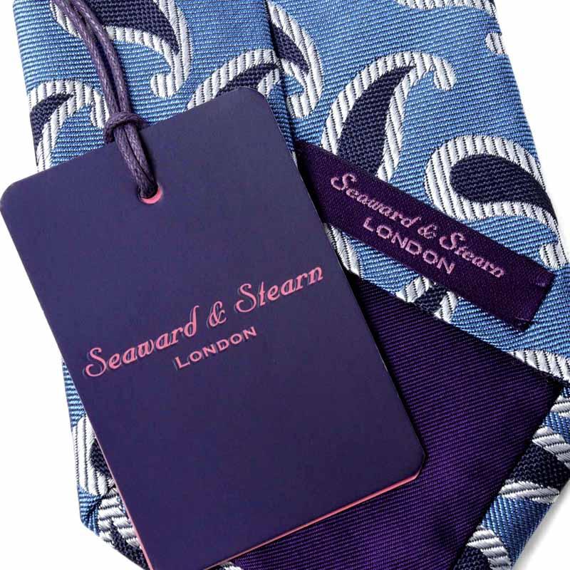 Seaward & Stearn シーワード＆スターン ネクタイ Seaward & Stearn（シーワード & スターン）シルクタイ