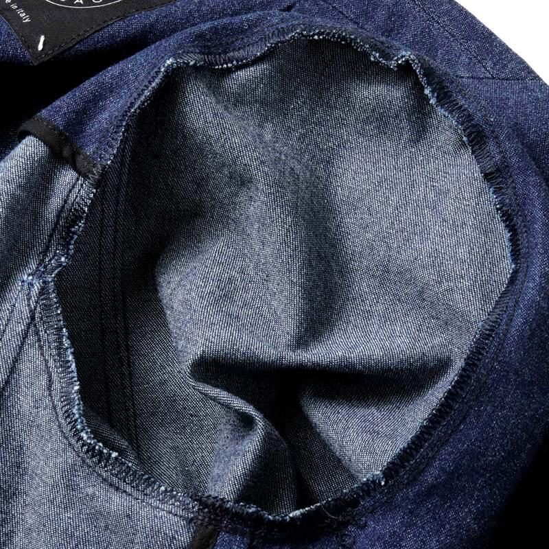 T-JACKET / ティージャケット コットンデニム3Bアンコンジャケット(51G522J1) （インディゴブルー）の画像