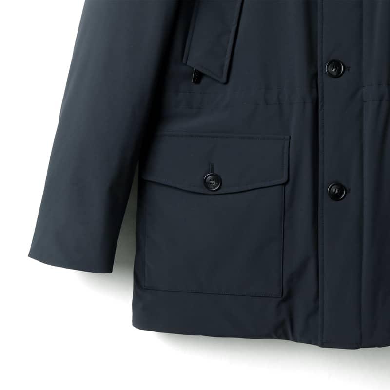 WOOLRICH / ウールリッチ高機能ストレッチナイロンアークティックパーカ(ARCTIC STRETCH PARKA)（MELTON BLUE）｜lunedomenica｜05