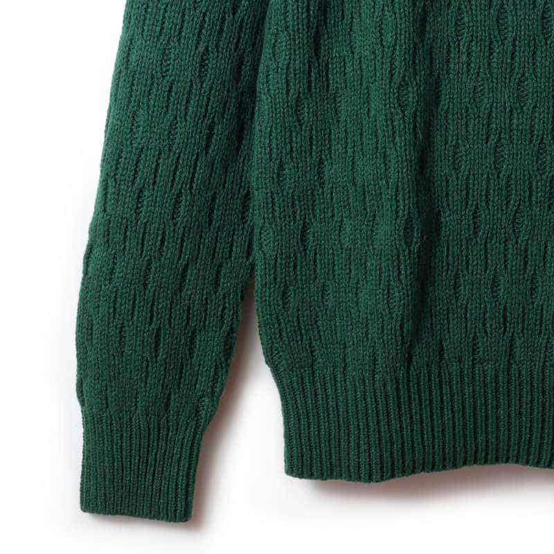 ZANONE ザノーネ アルパカ モヘア クルーネックニット 50 L イタリア ZANONE / ザノーネ | モックネック アルパカ ネップニット 50