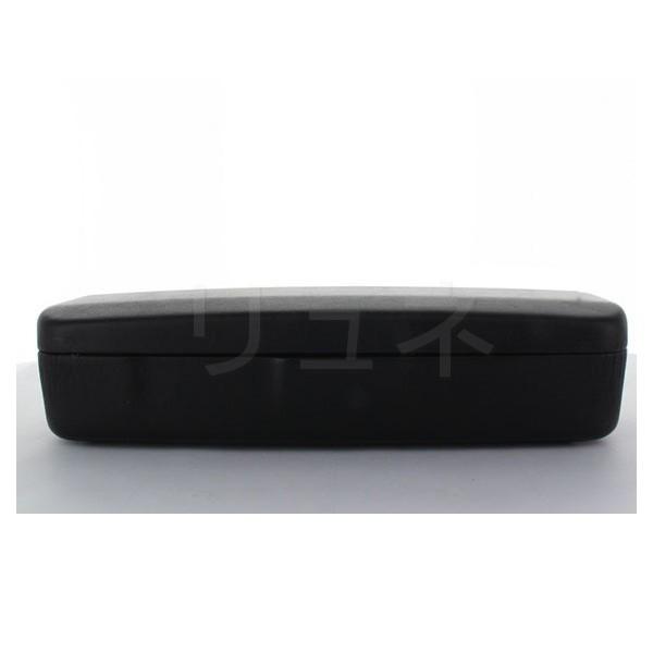 送料無料】メガネケース メタルハード ブラック 2248 : メガネ