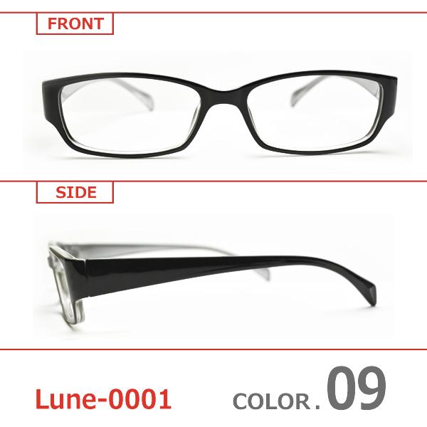 ブルーライトカットメガネ イエローレンズ 度入り・乱視対応 フレーム