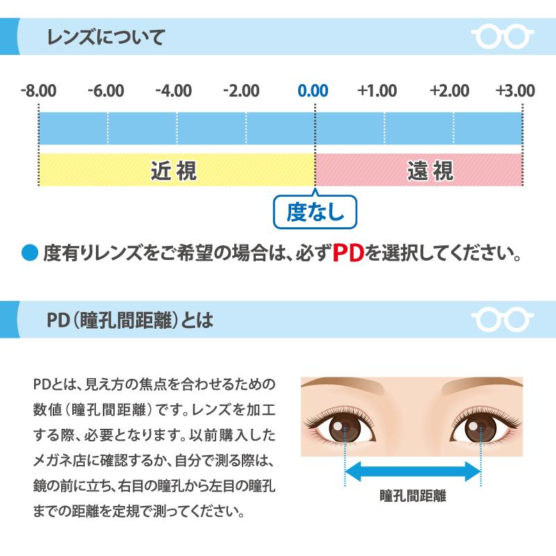 1.60薄型非球面レンズメガネ福袋　近視・乱視対応（フレーム+度入りレンズ+メガネ拭き+布ケース付）｜lunemegane｜03