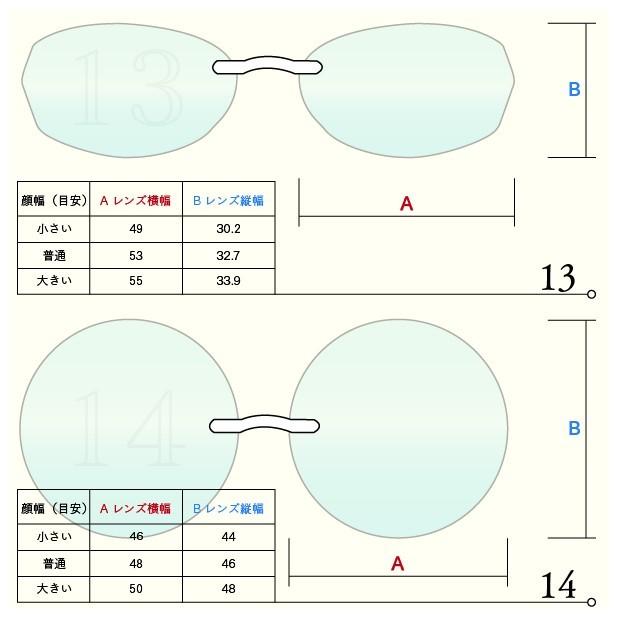 ツーポイントメガネ 福袋　近視・乱視対応 度入レンズ＋テンプル+メガネ拭き＋メガネ布ケース ふちなし リムレス 2ポイント｜lunemegane｜10