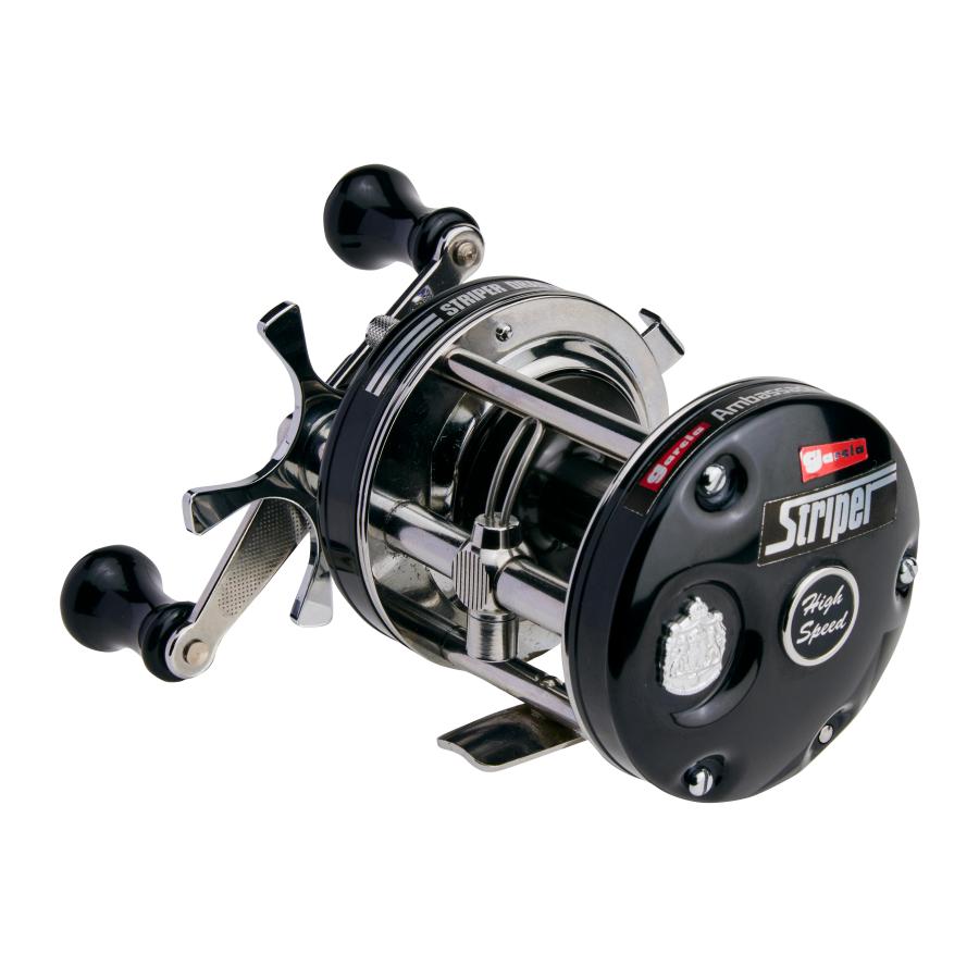 Abu Garcia（アブガルシア） Ambassadeur 6500 Striper Black（右 